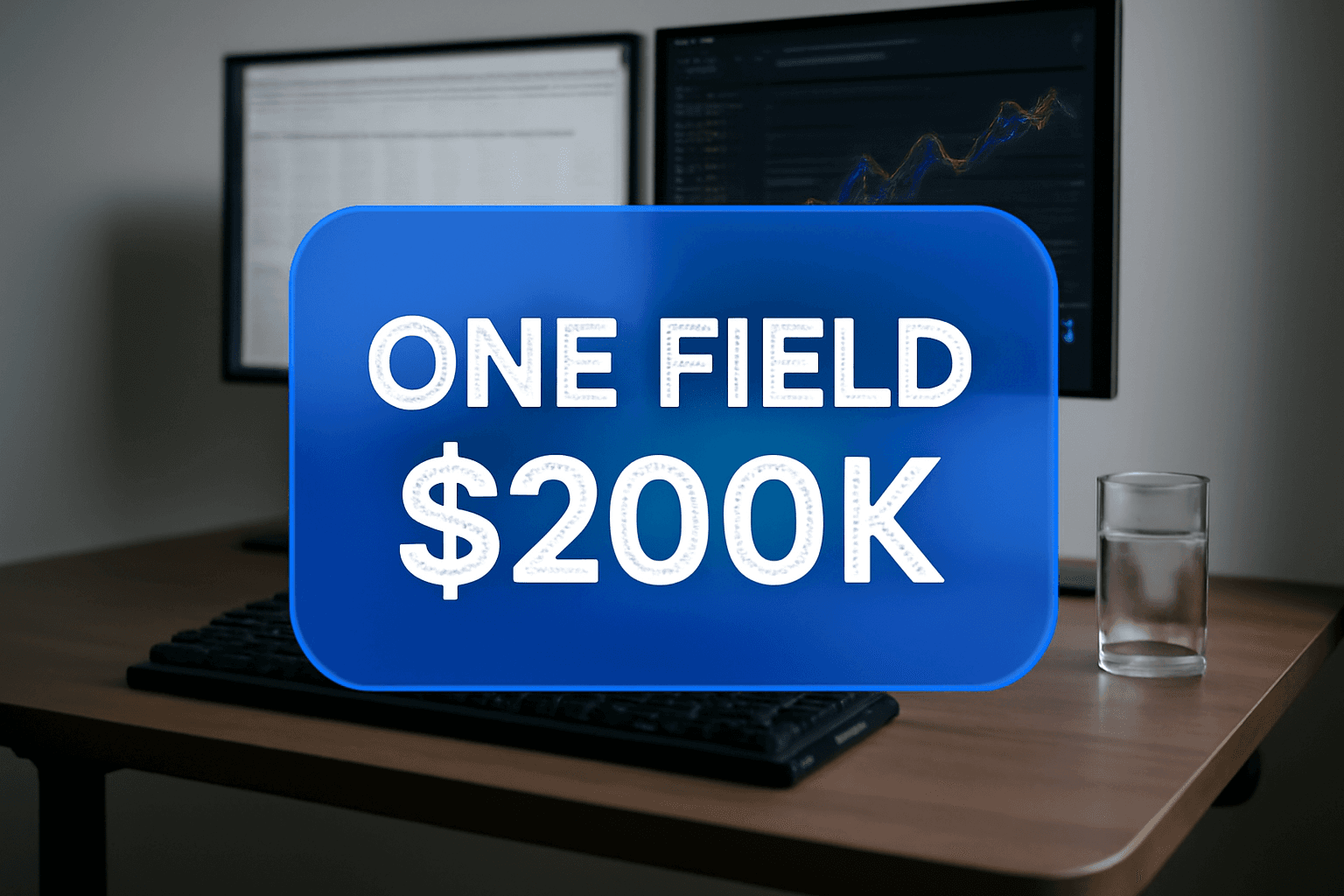 ONE FIELD $200K