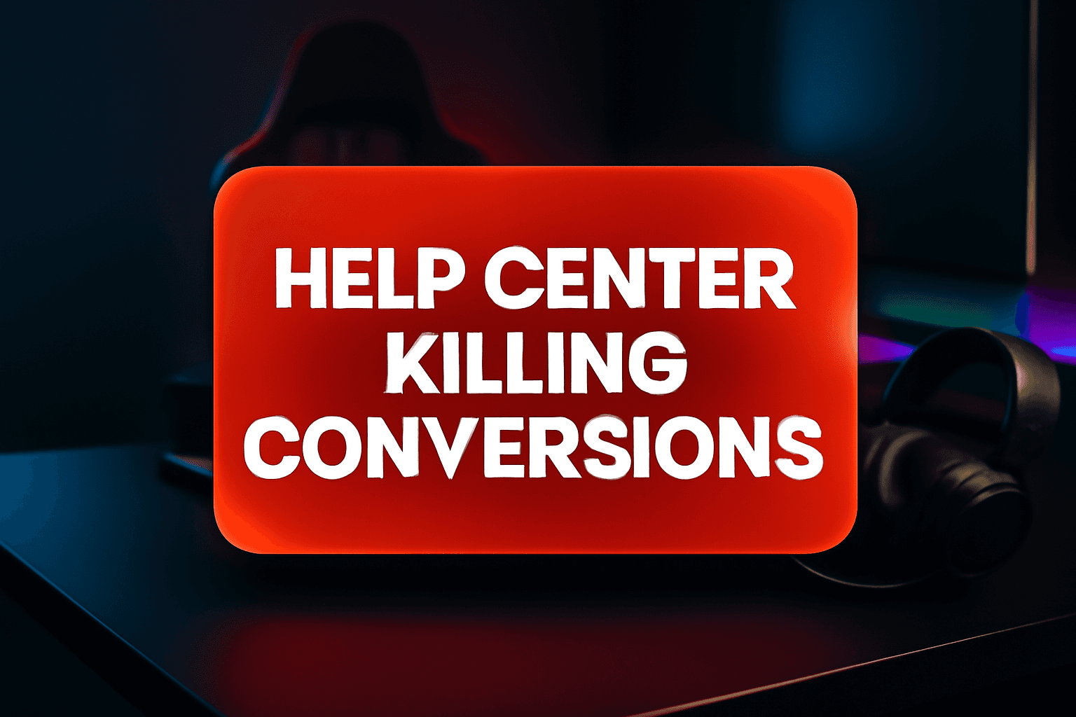 HELP CENTER KILLING CONVERSIONS
