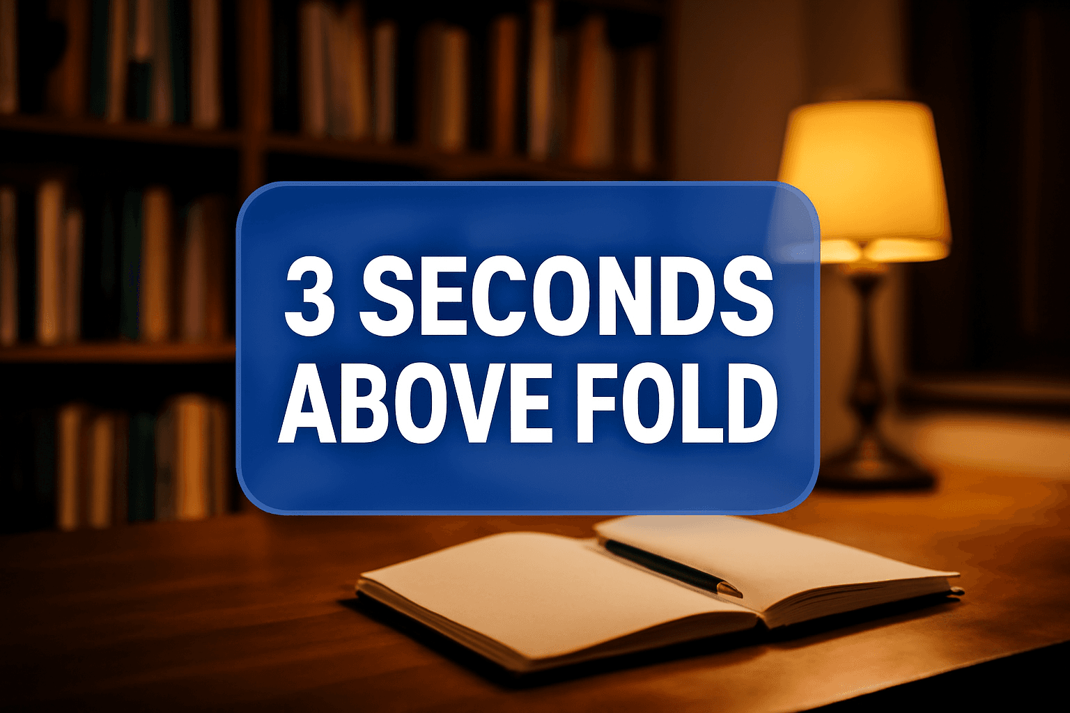 3 SECONDS ABOVE FOLD