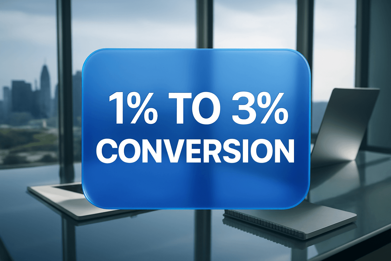 1% TO 3% CONVERSION