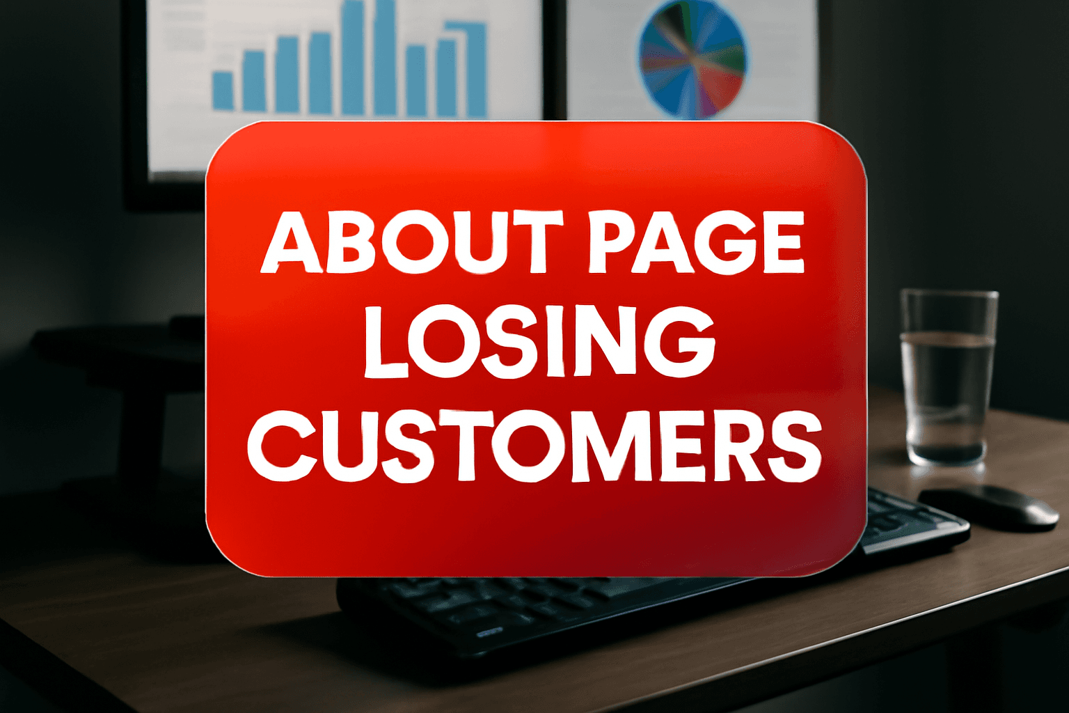 ABOUT PAGE LOSING CUSTOMERS