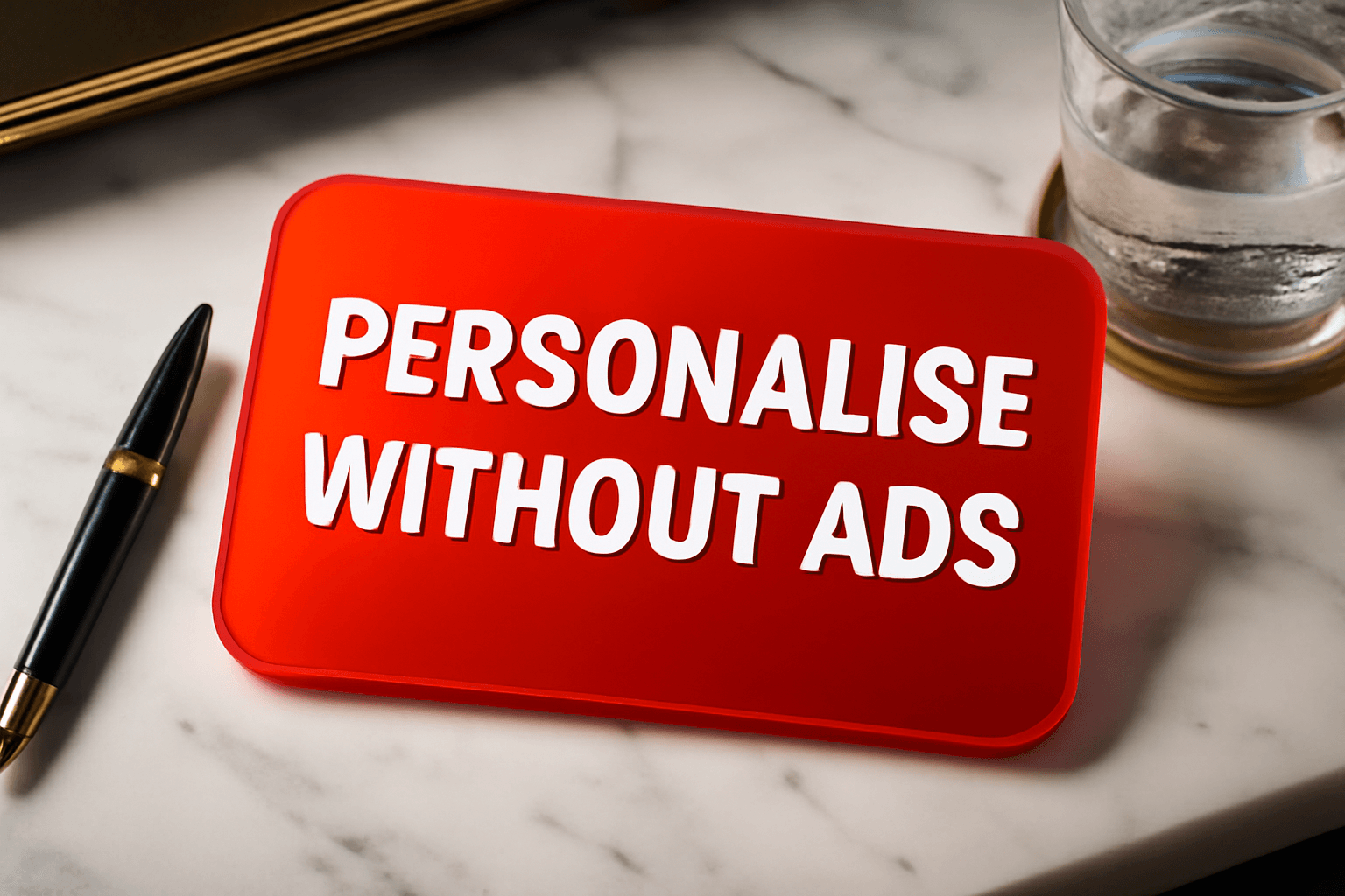 PERSONALISE WITHOUT ADS