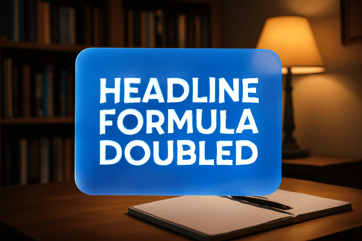 HEADLINE FORMULA DOUBLED