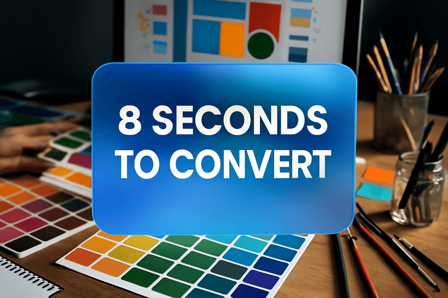 8 SECONDS TO CONVERT