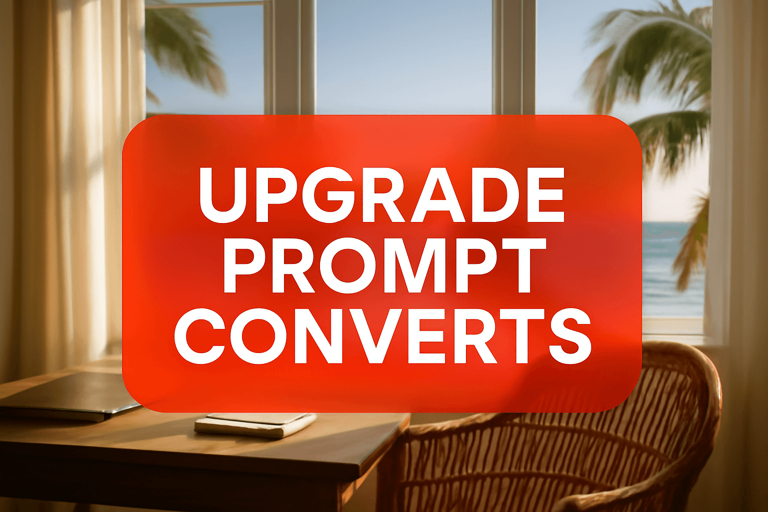 UPGRADE PROMPT CONVERTS