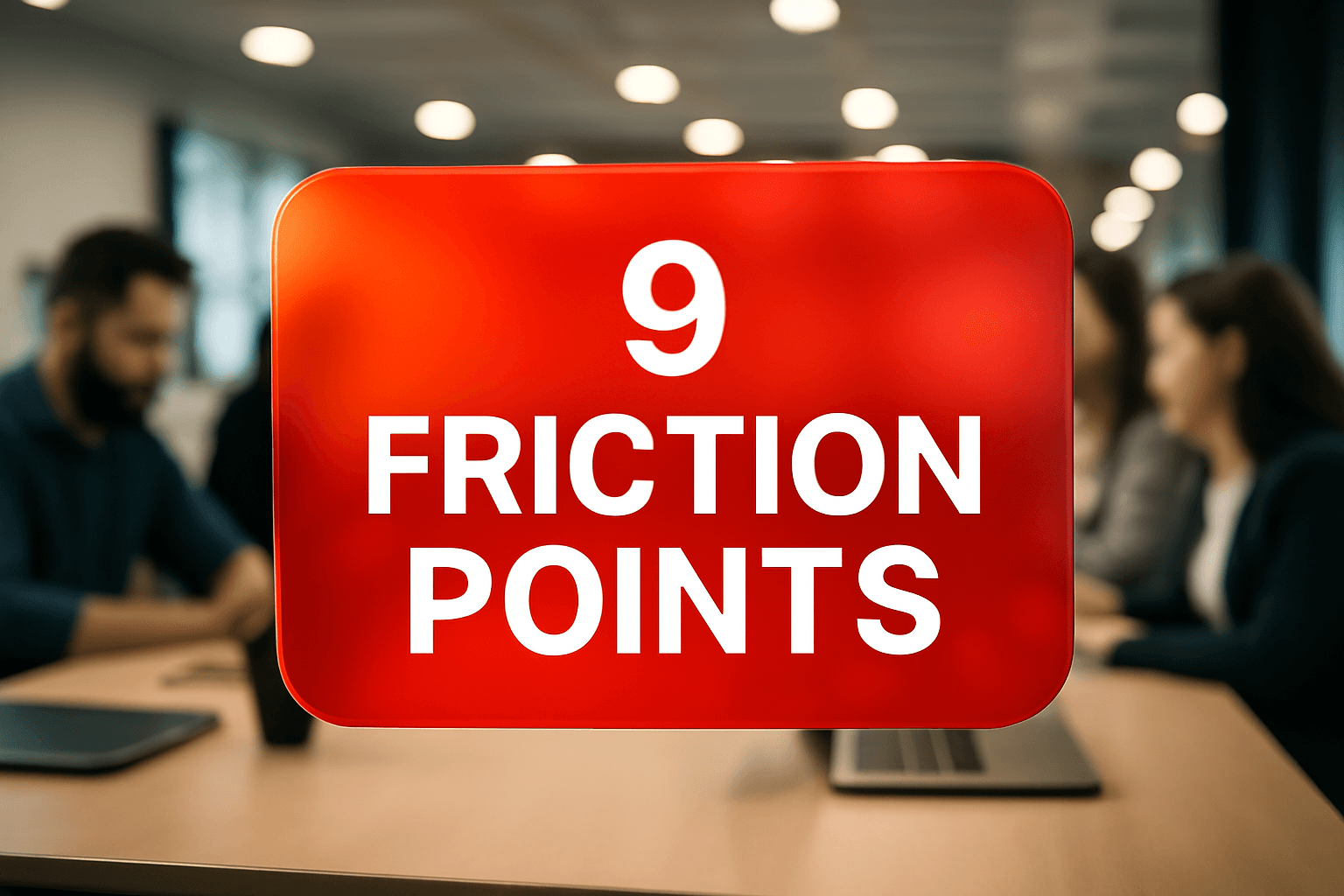 9 FRICTION POINTS