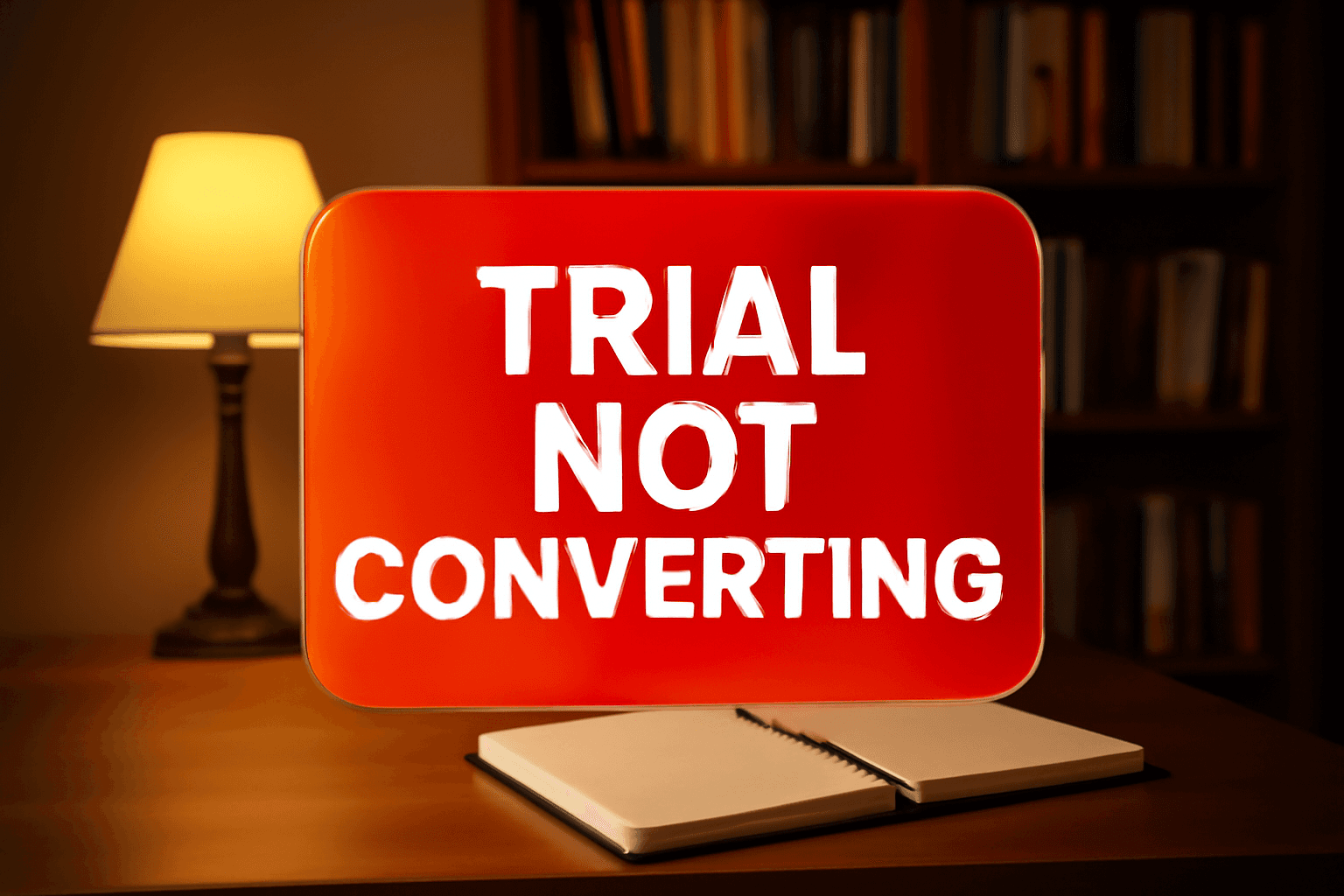 TRIAL NOT CONVERTING