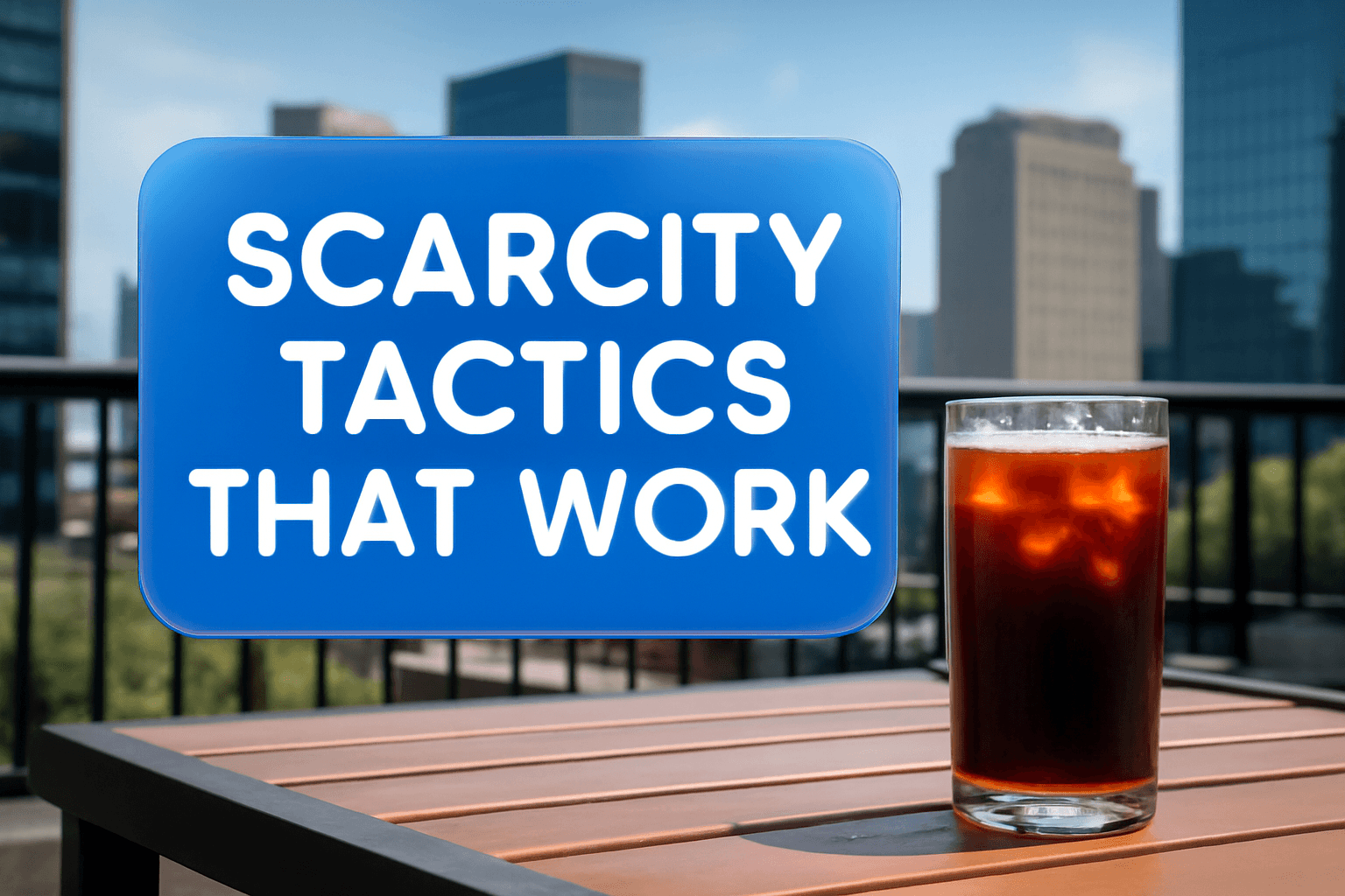 SCARCITY TACTICS THAT WORK