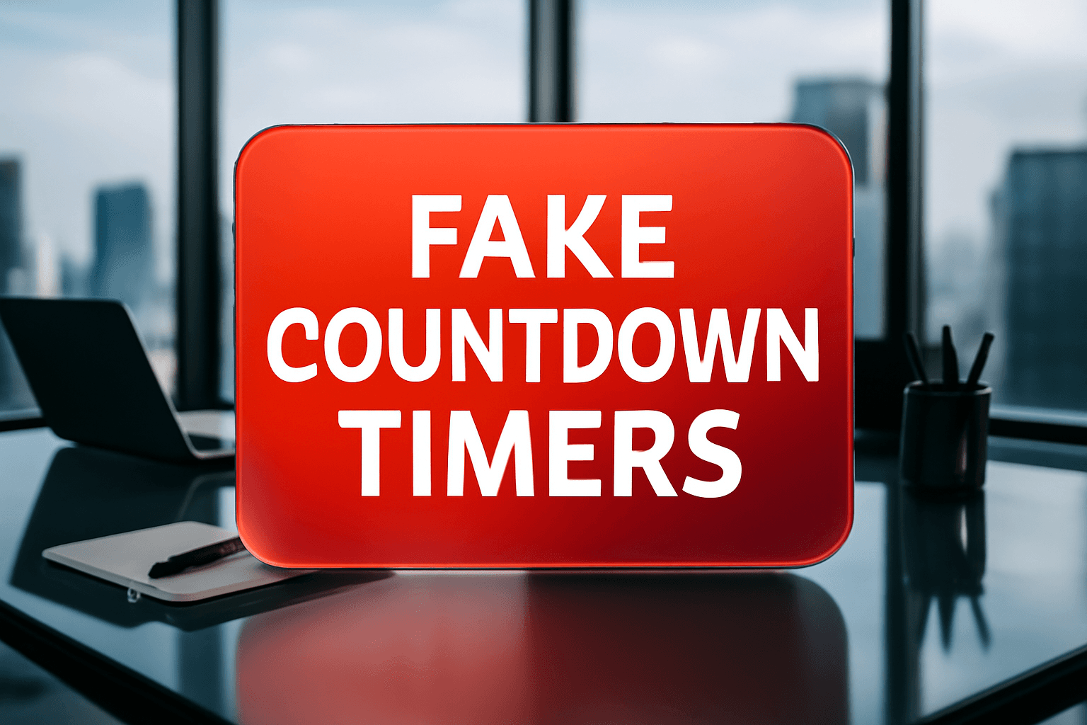 FAKE COUNTDOWN TIMERS