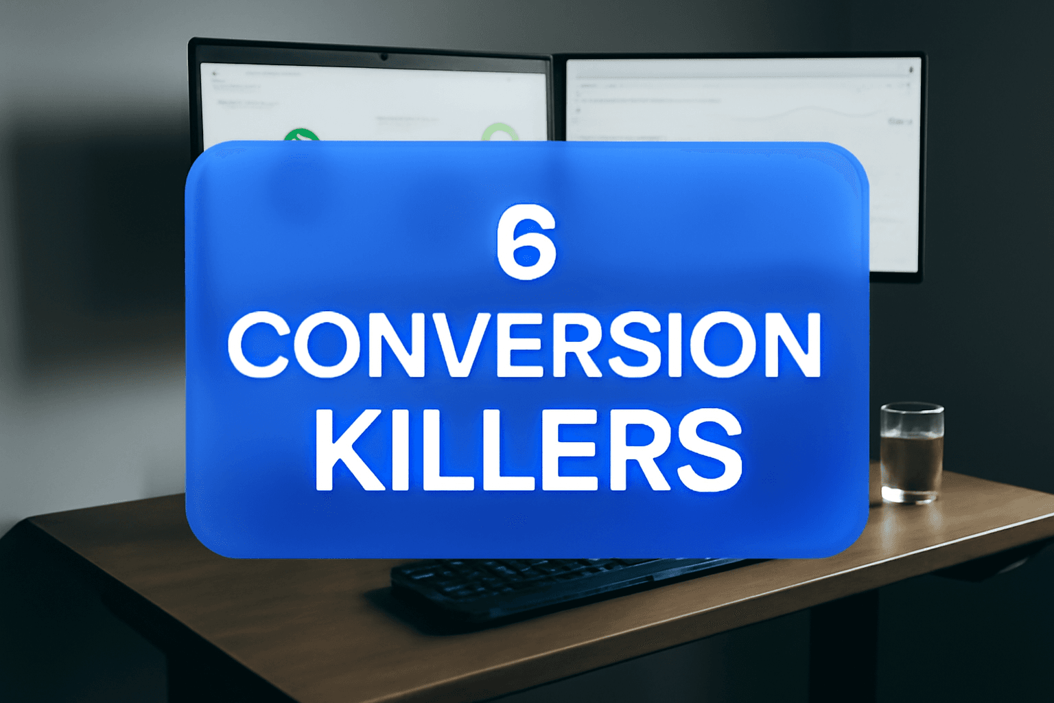 6 CONVERSION KILLERS