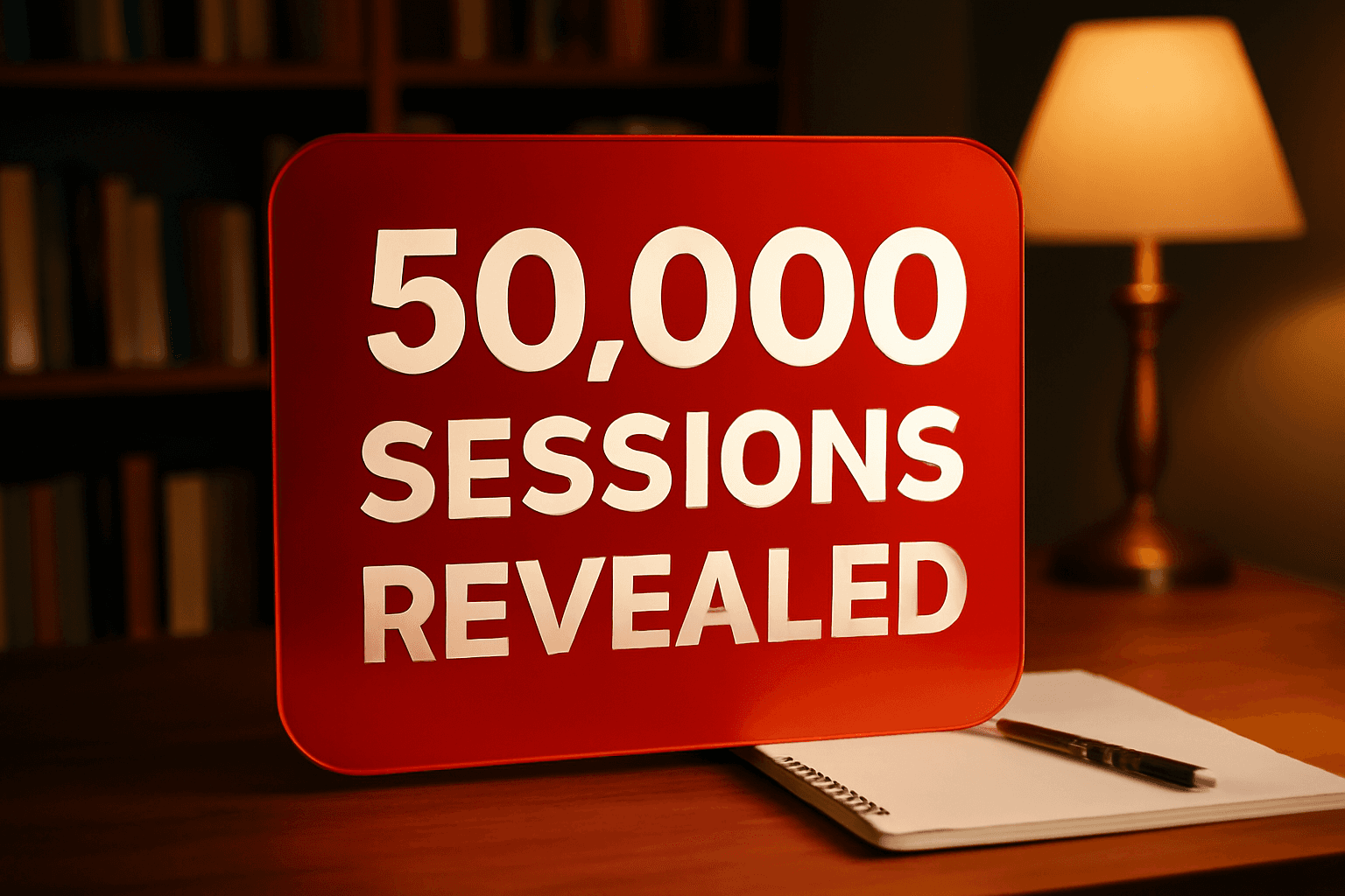 50,000 SESSIONS REVEALED