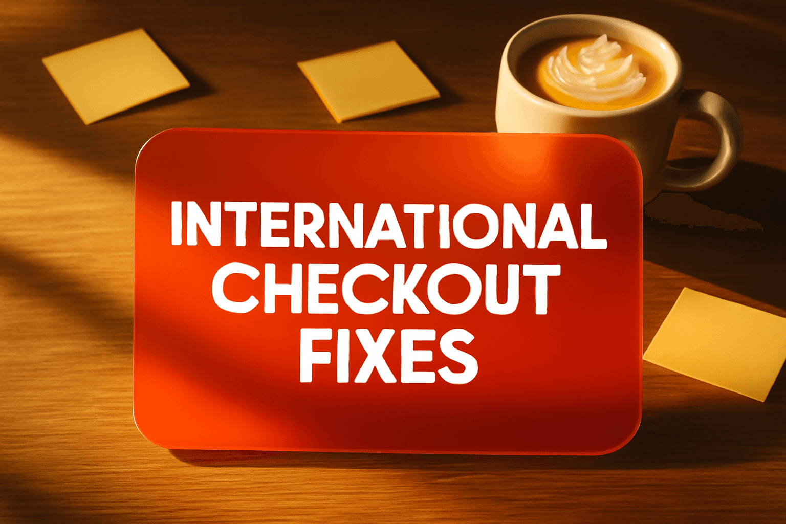 INTERNATIONAL CHECKOUT FIXES