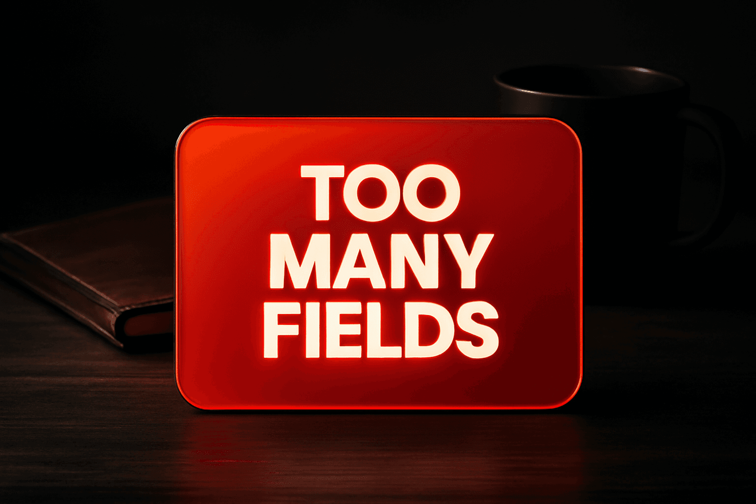 TOO MANY FIELDS