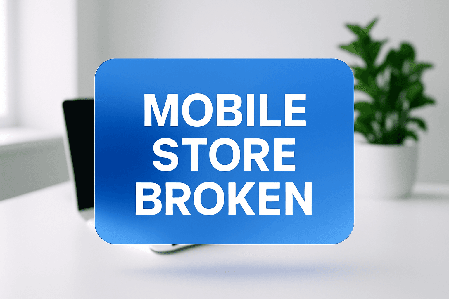 MOBILE STORE BROKEN