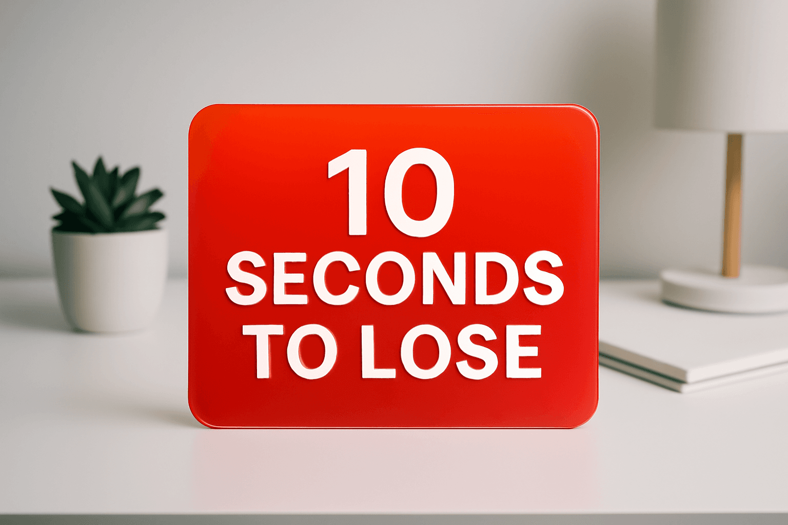 10 SECONDS TO LOSE